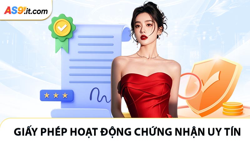 Các nhóm giấy phép hoạt động chứng nhận uy tín