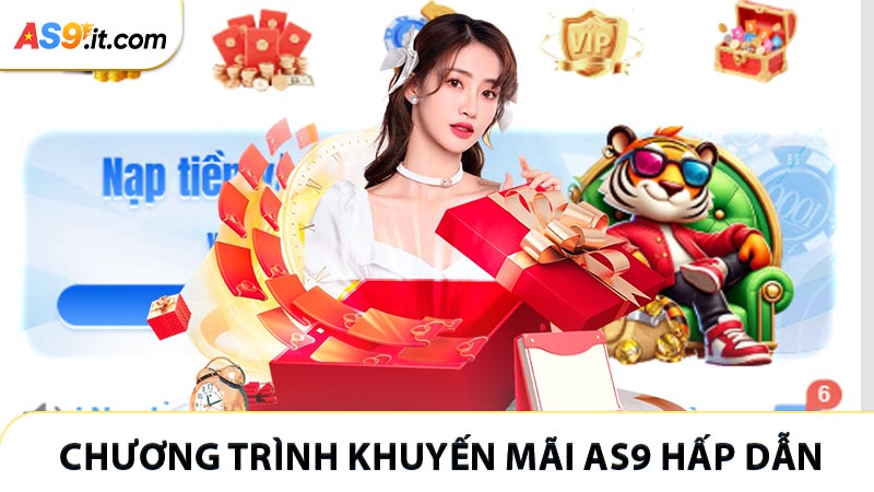 Chương trình khuyến mãi AS9 hấp dẫn